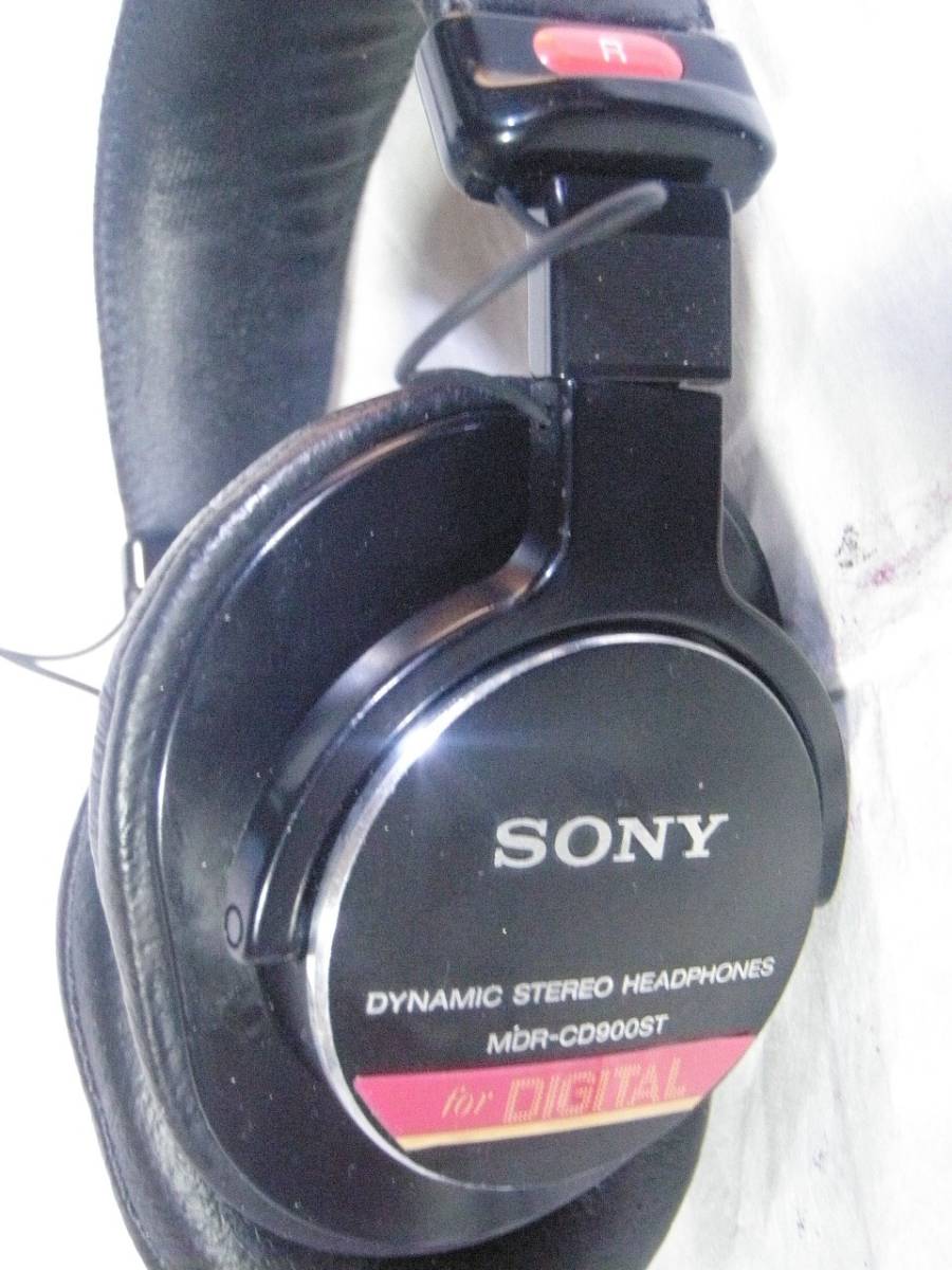 希少　SONY MDR-CD900ST 初期型 音出し確認済 モニターヘッドホン 4_画像8
