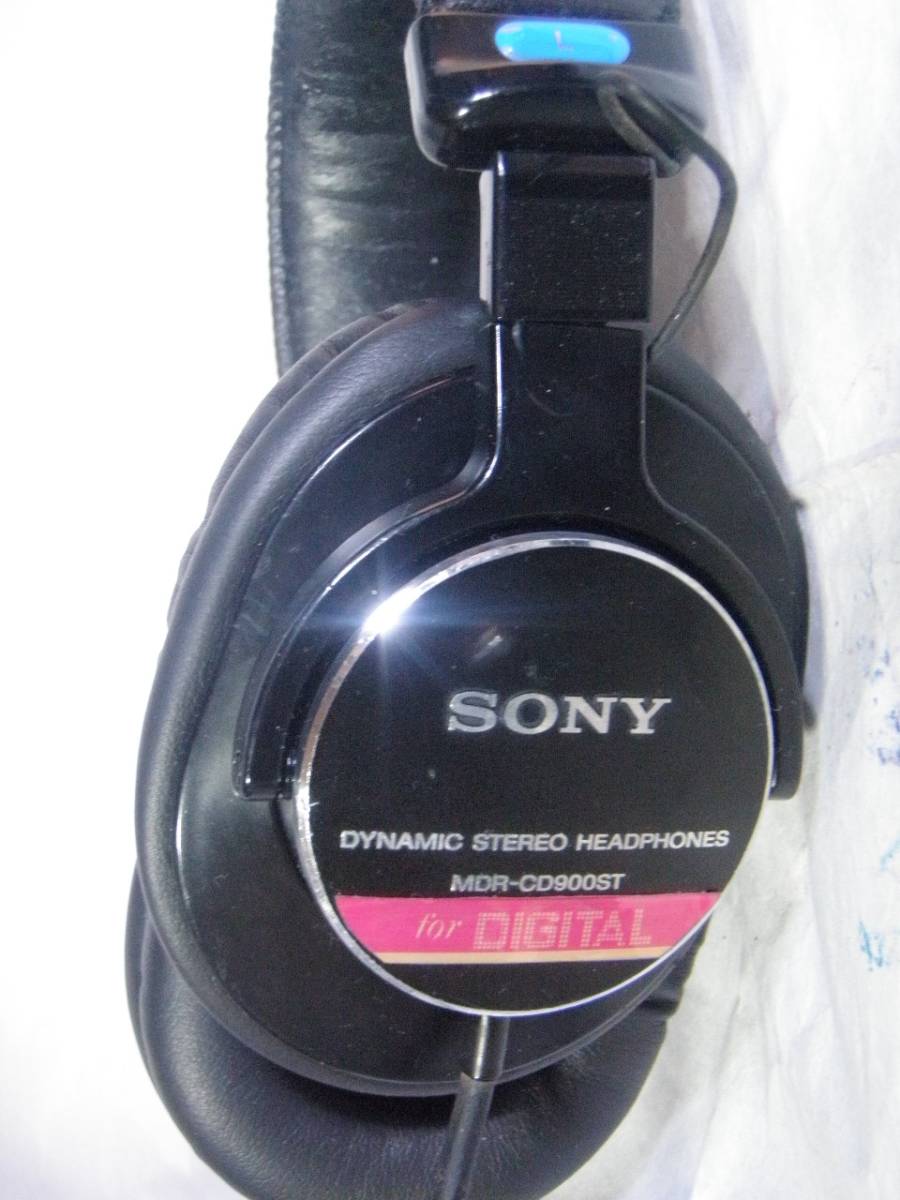 SONY MDR-CD900ST　新品互換イヤーパッド交換済　音出確認済 モニターヘッドホン　8_画像7