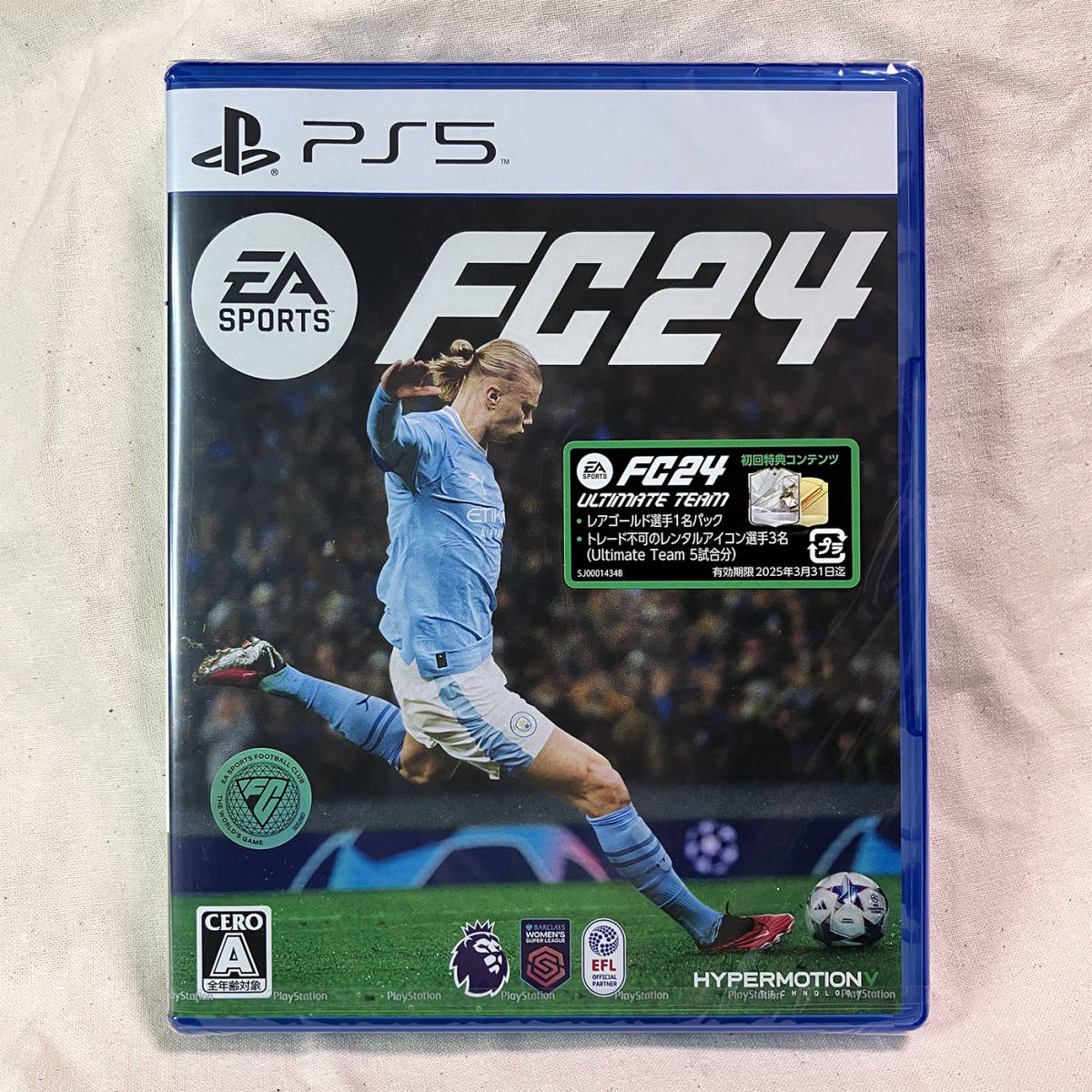 EA SPORTS FC24 PS5 新品未使用 初回特典コンテンツ Yahoo!オークション - 【未開封未使用】PS5 EA SPORTS FC 24