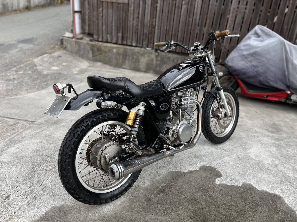 ヤフオク革命●SR500●1JN後期型●車検1年半付き●ディスクブレーキ公認カスタム●FCRキャブレター・オーリンズサス●写真100枚&動画_画像4