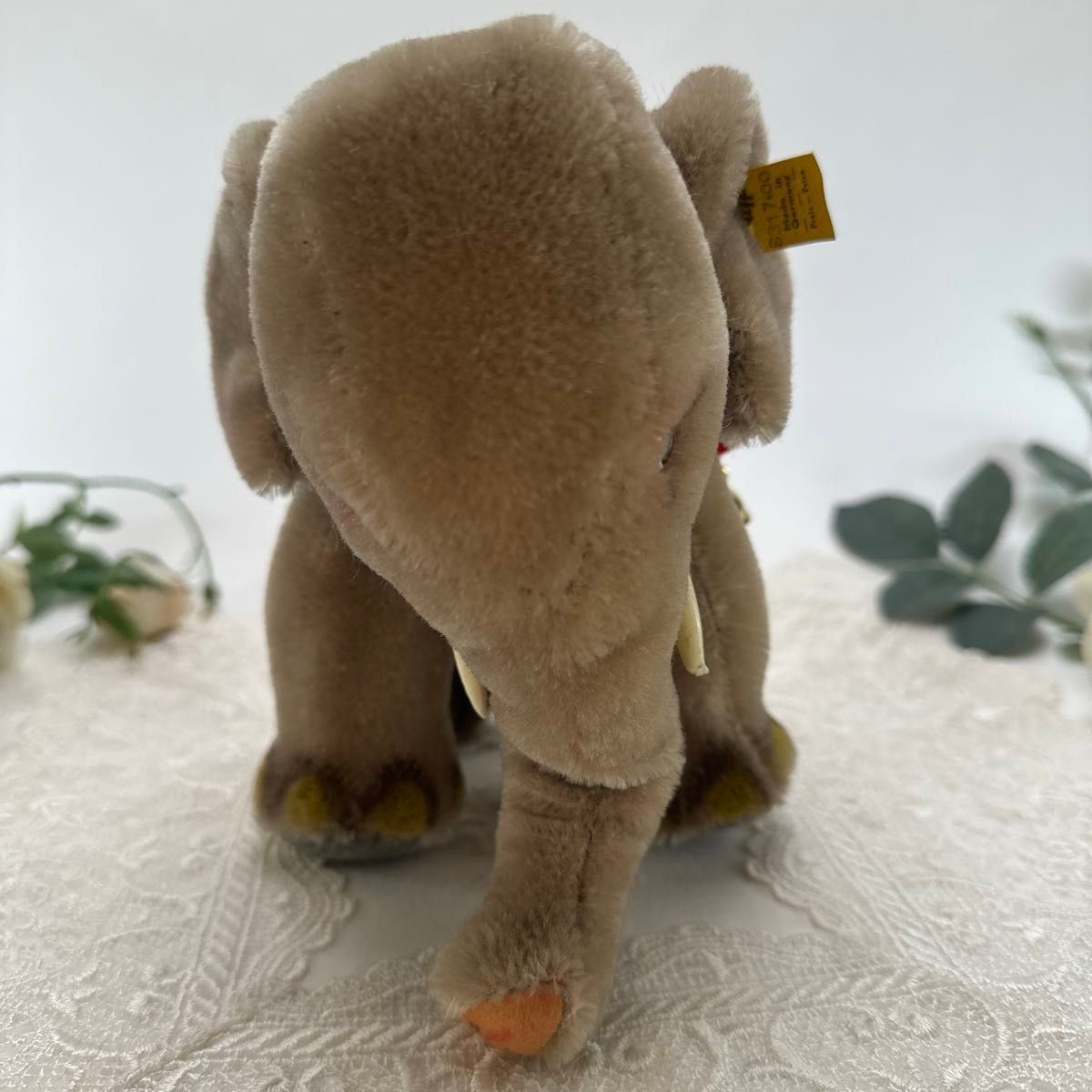 ★シュタイフ★Elephant 17cm オールID's完品★エレファント/象/ゾウ★ビンテージ/アンティーク★Steiff