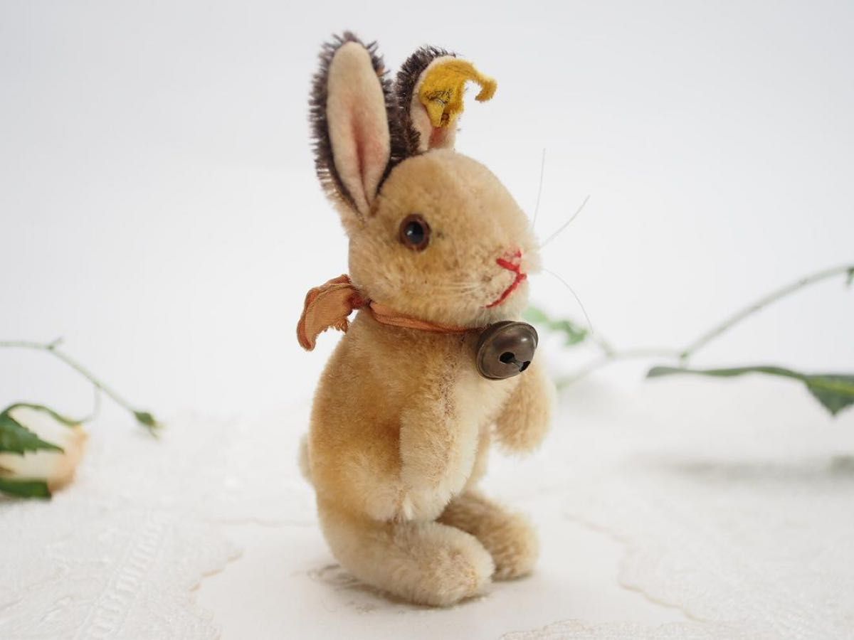 シュタイフ Manni Rabbit 10cm (最小サイズ)ウサギのマニー/兎 シュタイフ Manni Rabbit 10cm (最小サイズ)ウサギのマニー/兎