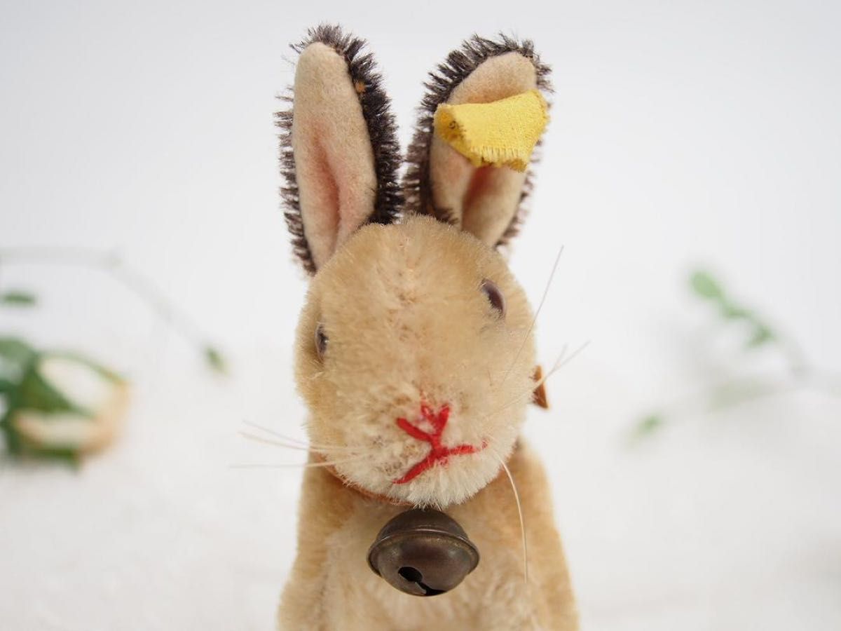 シュタイフ Manni Rabbit 10cm (最小サイズ)ウサギのマニー/兎 シュタイフ Manni Rabbit 10cm (最小サイズ)ウサギのマニー/兎
