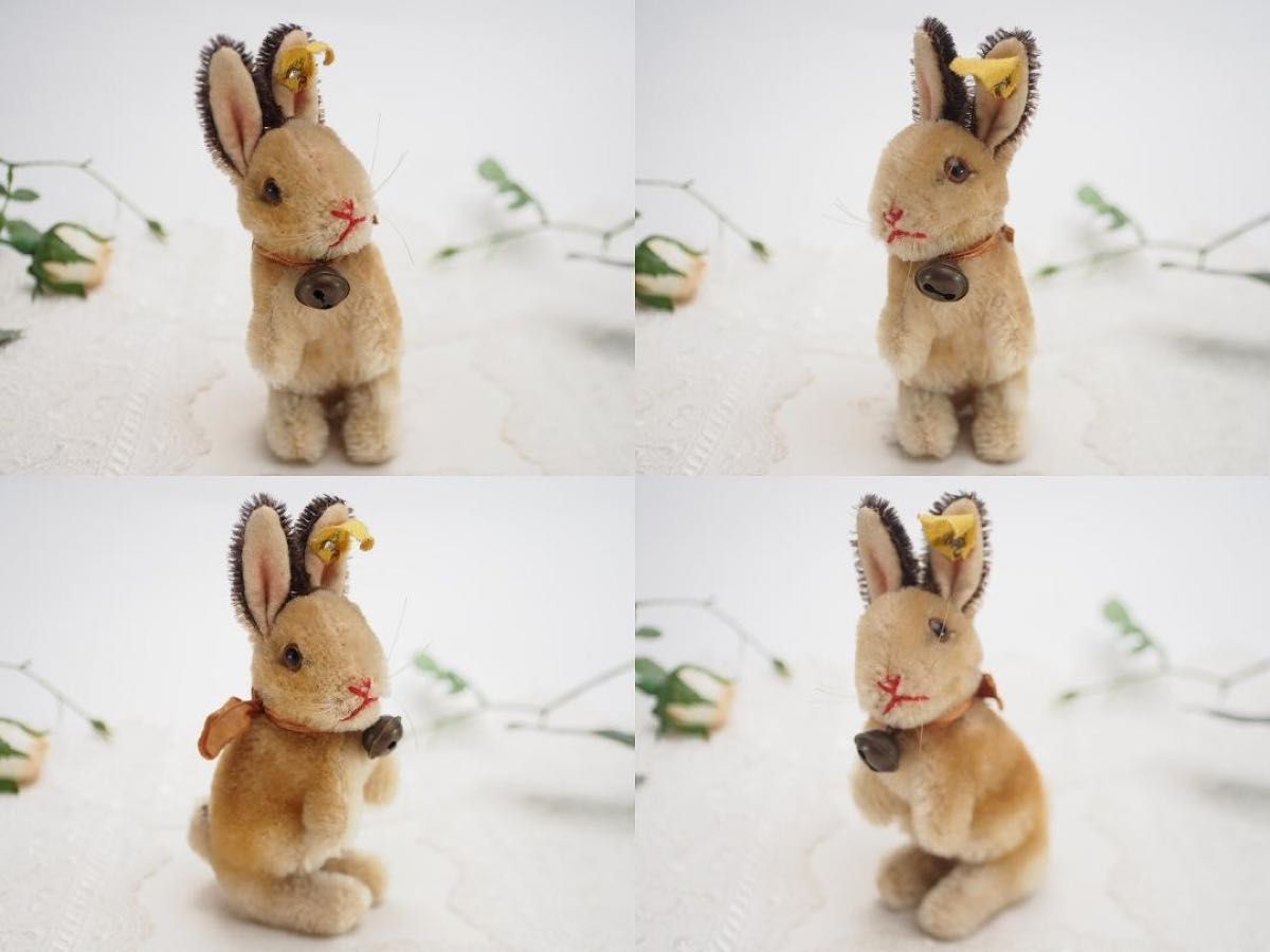 シュタイフ Manni Rabbit 10cm (最小サイズ)ウサギのマニー/兎 シュタイフ Manni Rabbit 10cm (最小サイズ)ウサギのマニー/兎