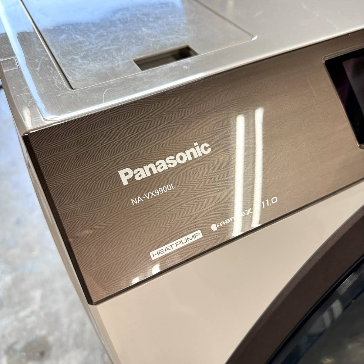 Panasonic パナソニック NA-VX9900L ドラム式電気洗濯乾燥機 左開き 洗濯11㎏ 乾燥6㎏ ノーブルシャンパン_画像9