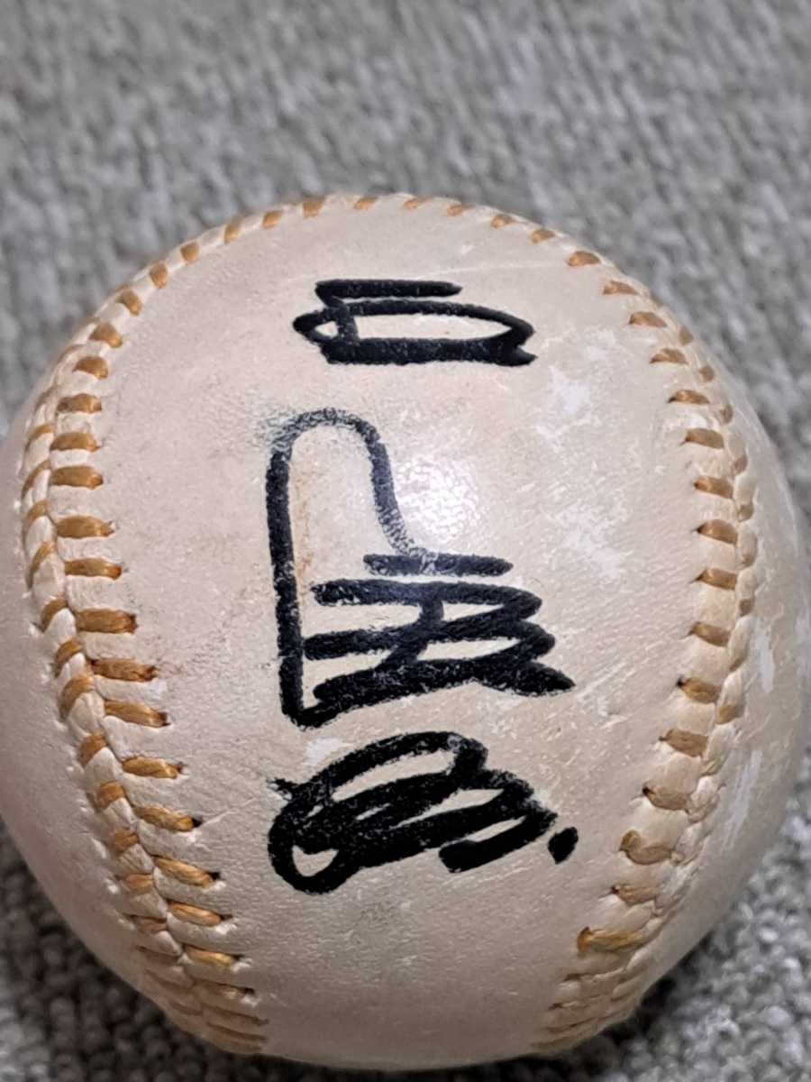 [ rare! collection item!]... person army ja Ian tsu... autograph autograph ball [ control number 220102]
