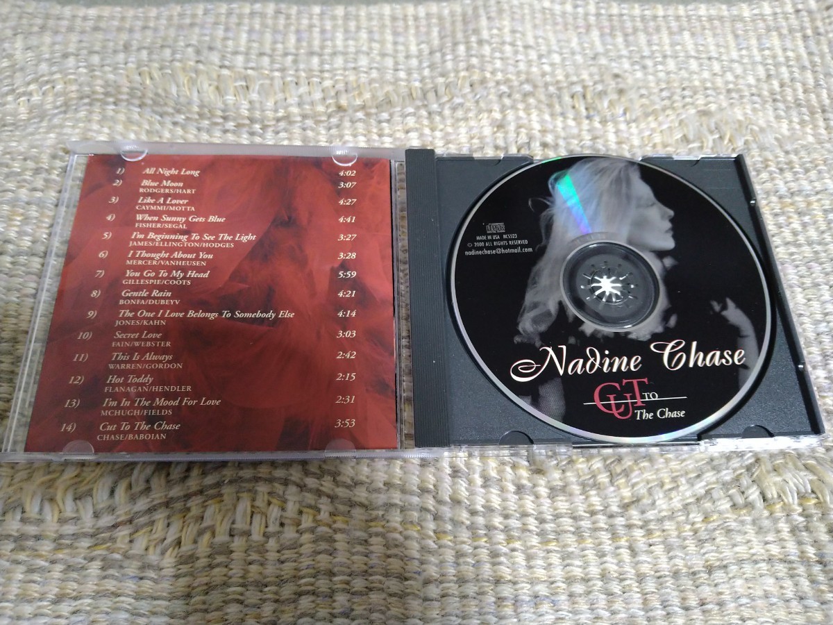 【自主制作盤／輸入盤】☆Nadine Chase／Cut To The Chase☆☆NC5523【CD多数セール中…】_画像4