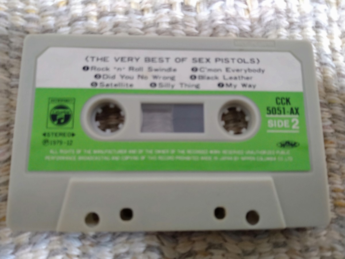 【国内盤／全曲再生確認済】☆ザ・ベリー・ベスト・オブ・セックス・ピストルズ　The Very Of Sex Pistols☆☆【カセット多数セール中…】_画像6