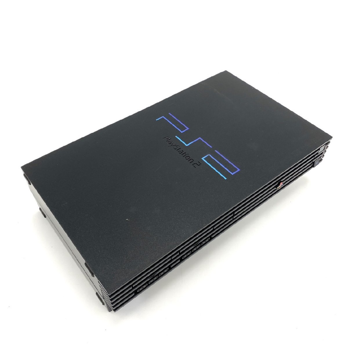 1円スタート SONY ソニー PlayStation2 PS2 SCPH-18000 本体 ゲーム機 ブラック コントローラー リモコン 箱付き 動作未確認_画像1
