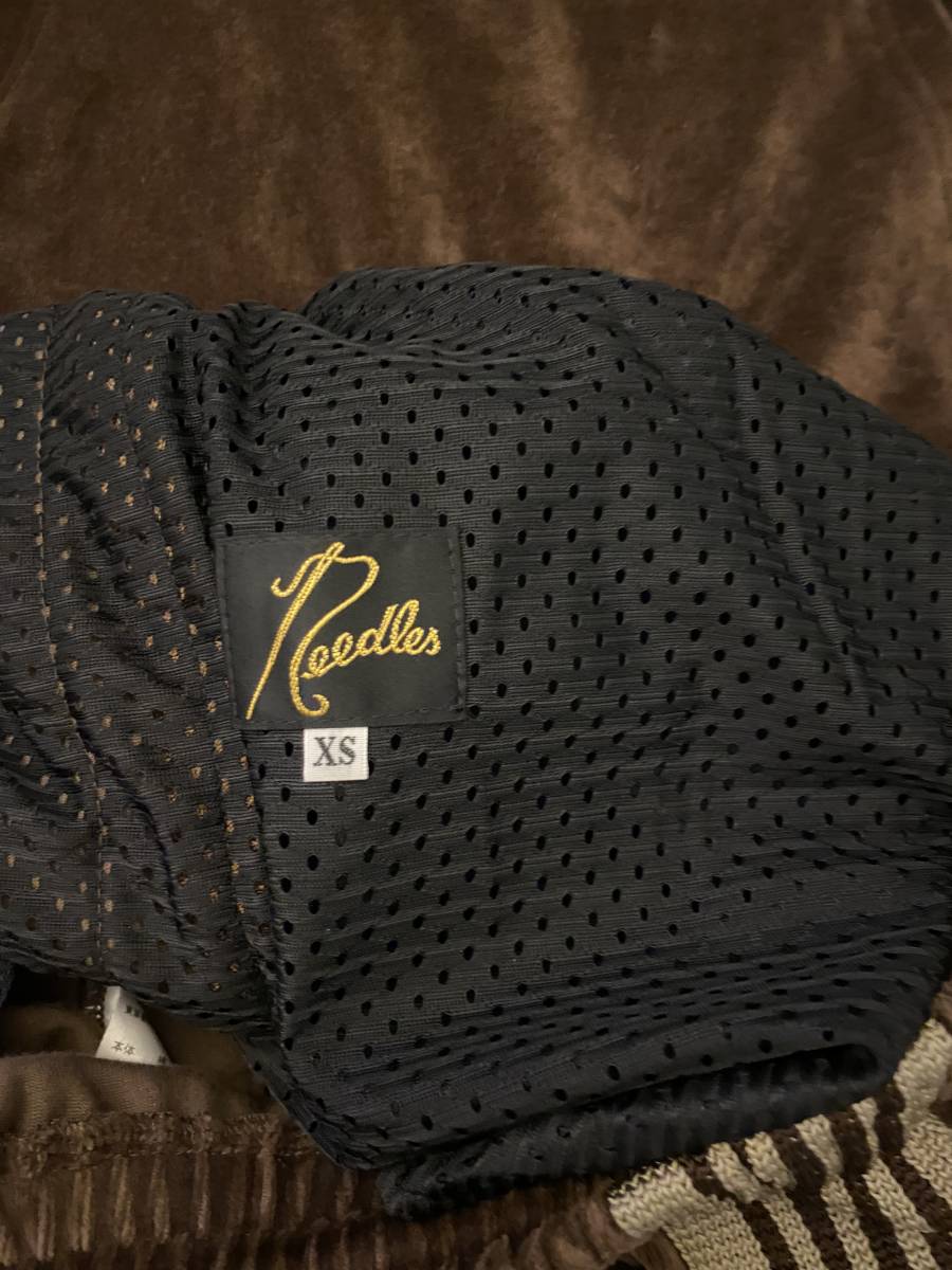美品ニードルスNeedlesベロアセットアップ ブラウン パーカーM 美品ニードルスNeedlesベロアセットアップ ブラウン パーカーM
