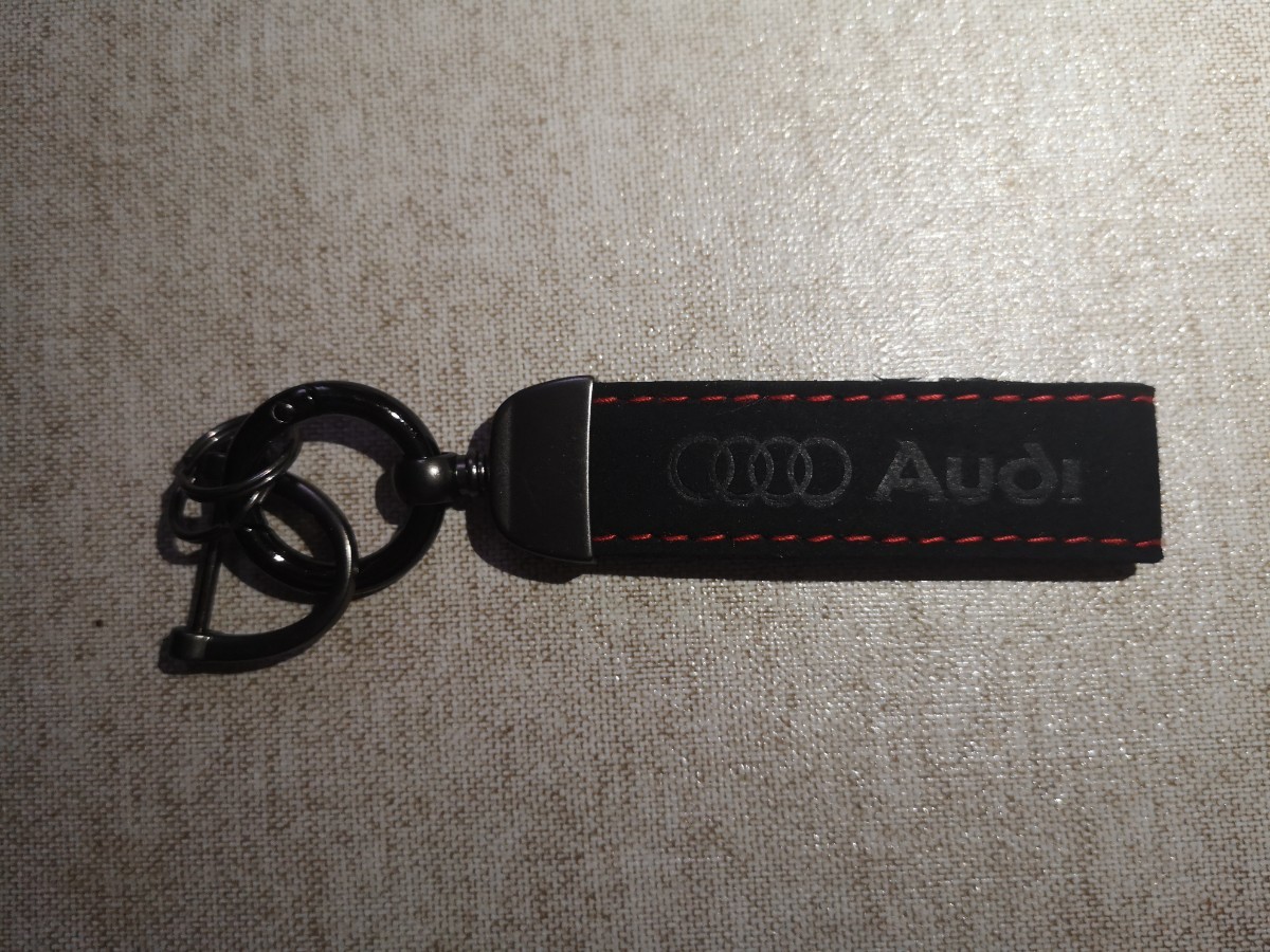 Audi キーホルダー キーリング新品_画像1