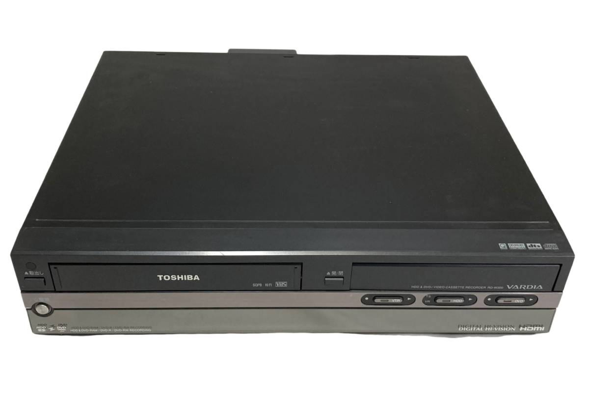 【HDD/DVD/VHS】VARDIA RD-W300 東芝 T0SHIBA HDD/DVD/VHS一体型レコーダーの画像1