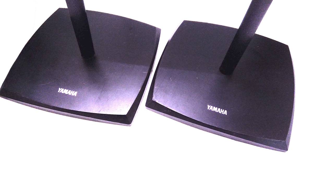 送料本文 YAMAHA NS-10MM 用 スピーカー スタンド ペア ブラック 黒 現状 高さ調節可能 ヤマハ SPEAKER STAND PAIR 即決有り 管理番号1001_画像2