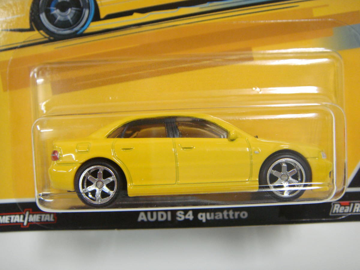 Hot Wheels【DEUTSCHLAND DESIGN】AUDI S4 QUATTRO(イエロー)_画像4