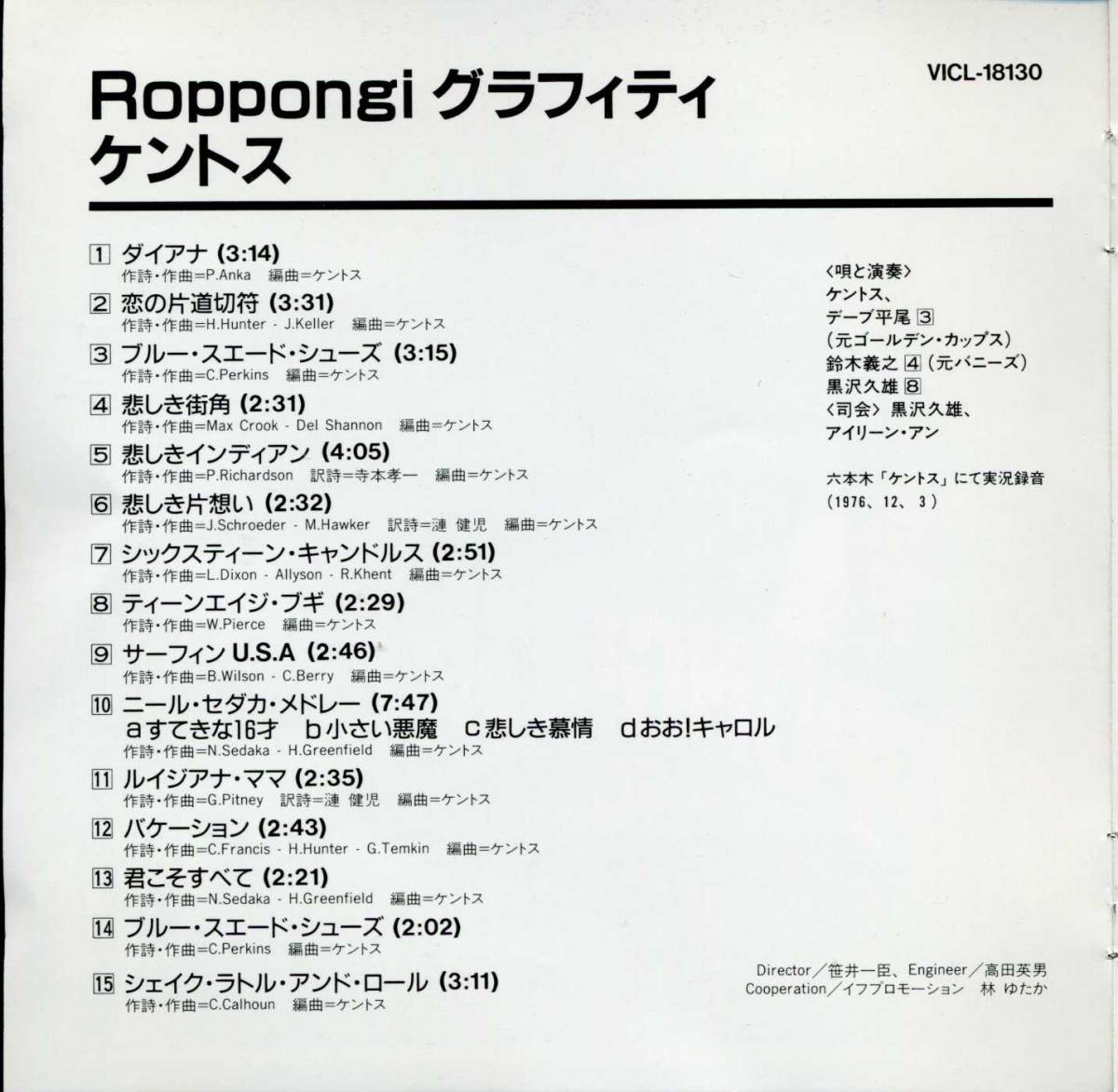 ケントス★Ｒｏｐｐｏｎｇｉグラフィティ_画像5