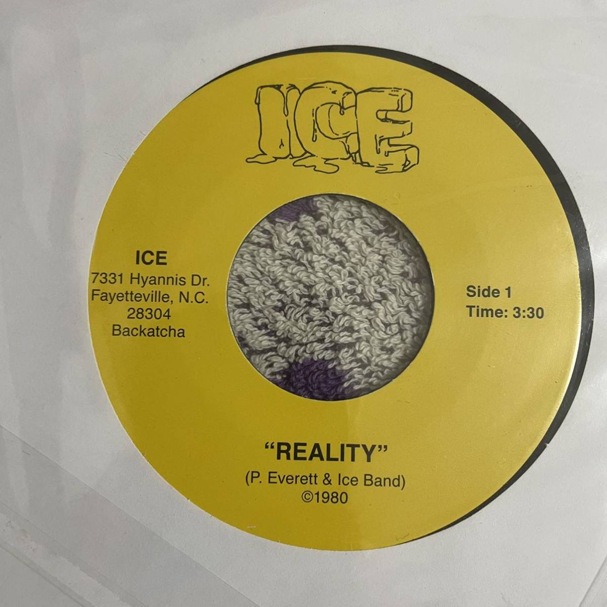 【全世界500枚限定】【希少】新品【ICE アイス REALITY リアリティー HEY HEY】EP レコード 7インチ deep northern soul funk disco boogieの画像1