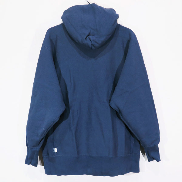 WTAPS ダブルタップス x Champion チャンピオン 20AW ACADEMY/HOODED/ COTTON.CHAMPION.REVERSE WEAVE アカデミー ネイビー Jaz ten_画像2