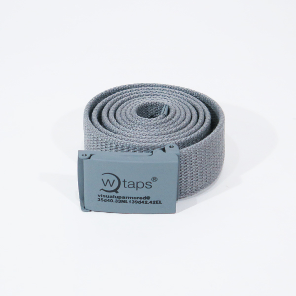 WTAPS ダブルタップス 16SS GI BELT/BELT.ACRYLIC IRON 161MYDT-AC01 ジー アイ ベルト アクリル アイアン グレー Jaz ten