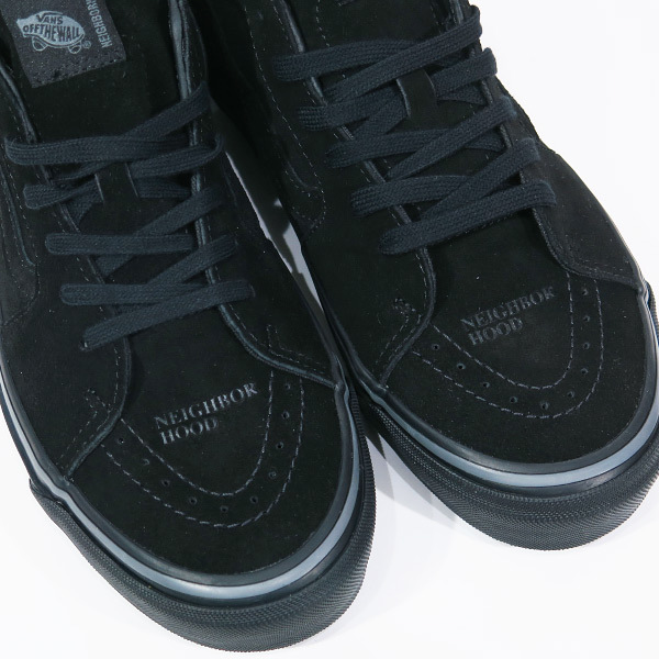 NEIGHBORHOOD ネイバーフッド x VANS バンズ 23AW Sk8-Mid 83 DX 232BWVNN-FWM01 スケート ミッド スニーカー スケシュー ブラック Jaz_画像6