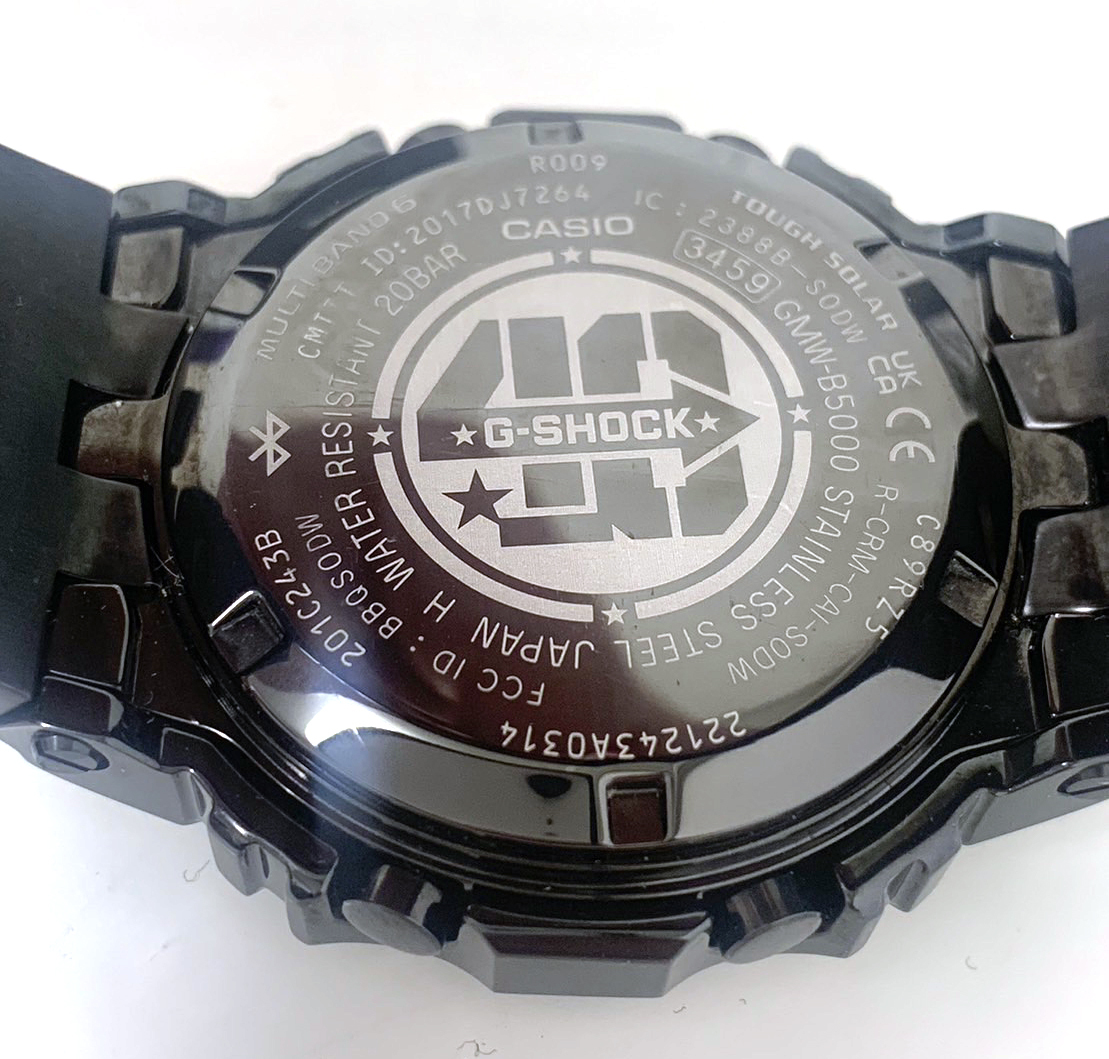 G-SHOCK Gショック GMW-B5000EH-1JR エリック ヘイズ ERIC HAZE コラボ フルメタル 付属品、予備コマ有り / タフソーラー 40周年記念_画像7