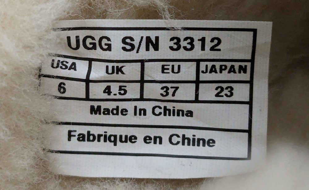 UGG australia アグ アンスレー モカシンローファー 内側ボア 3312 サイズ：23cm カラー：ブラウン_画像6