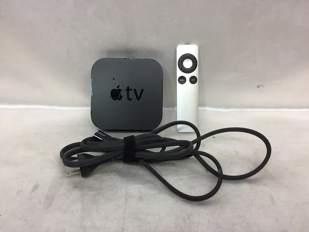 Apple TV アップルテレビ リモコン付き 第3世代 A1427 テレビ コンパクト 周辺機器 電源確認のみ_画像1