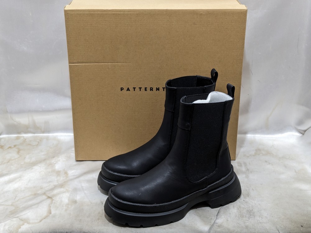 antiqua pattern torso anti ka pattern toruso side-gore boots PC00019 box attaching size :S color : black 