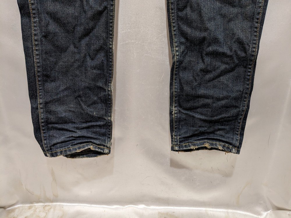 Levi's リーバイス ダメージ加工スリムデニム 606-03 サイズW32 インディゴ_画像4