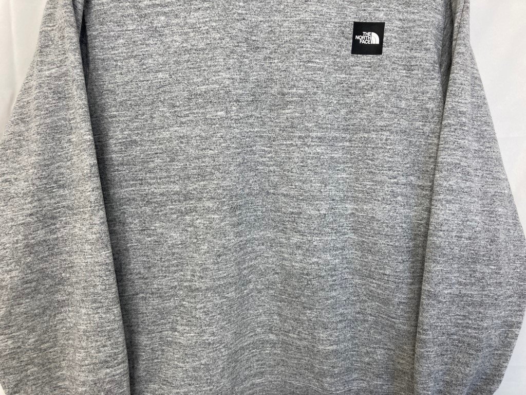 THE NORTH FACE Heather Logo Crew NT12038 ザノースフェイス ヘザーロゴクルー スウェット メンズ XL_画像4