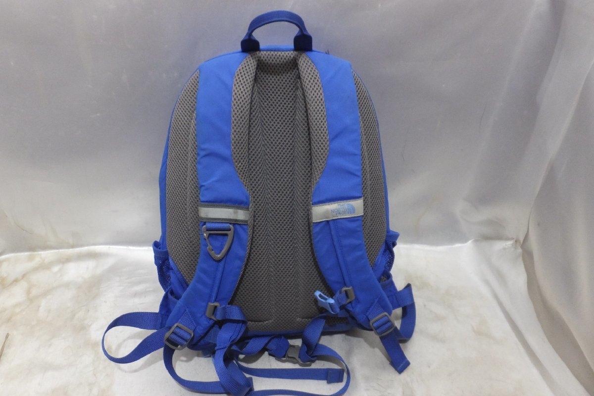 THE NORTH FACE ザノースフェイス キッズ用バッグパック NMJ71653 サイズ：15L カラー：ブルー系_画像2