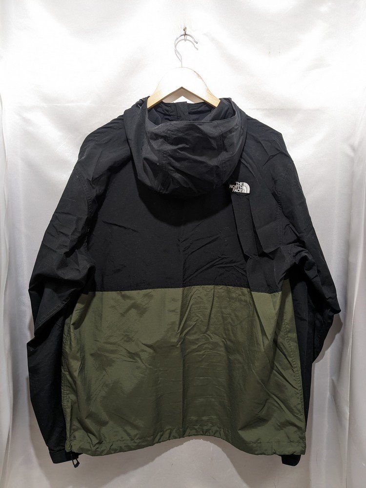 THE NORTH FACE ノースフェイス コンパクトジャケット COMPACT JACKET マウンテンパーカー NP72230 サイズ：L カラー：ブラック/オリーブ_画像2