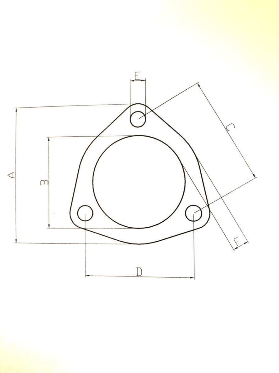♪マフラーフランジ差額分_三角フランジ