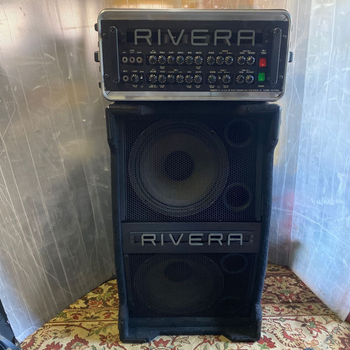 Yahoo!オークション - RIVERA リベラ ギターアンプ TBR-1 真空管 Yahoo!オークション - RIVERA リベラ ギターアンプ TBR-1 真空管