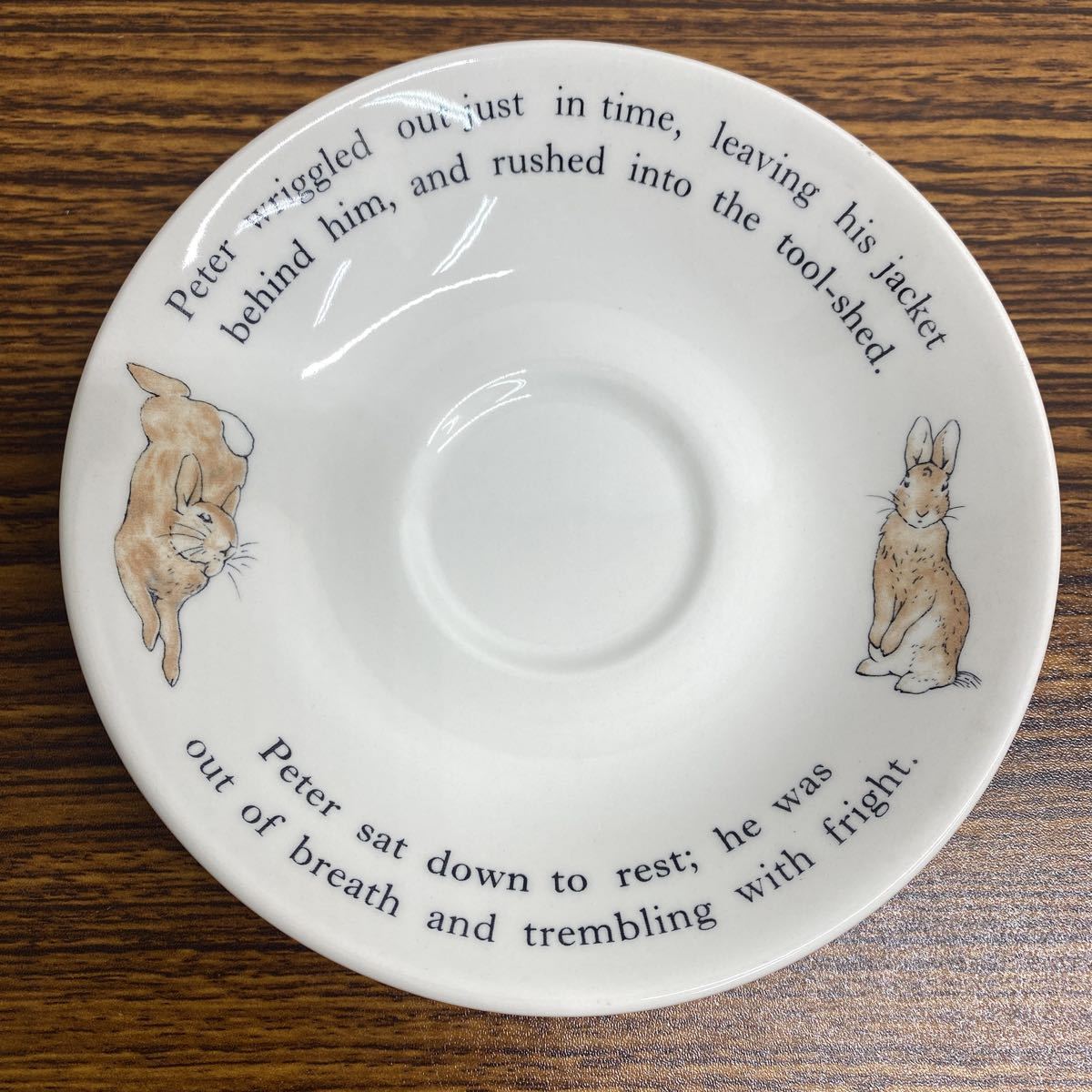 PETER RABBIT ピーターラビット WEDGWOOD ウェッジウッド カップ&ソーサー 食器_画像3