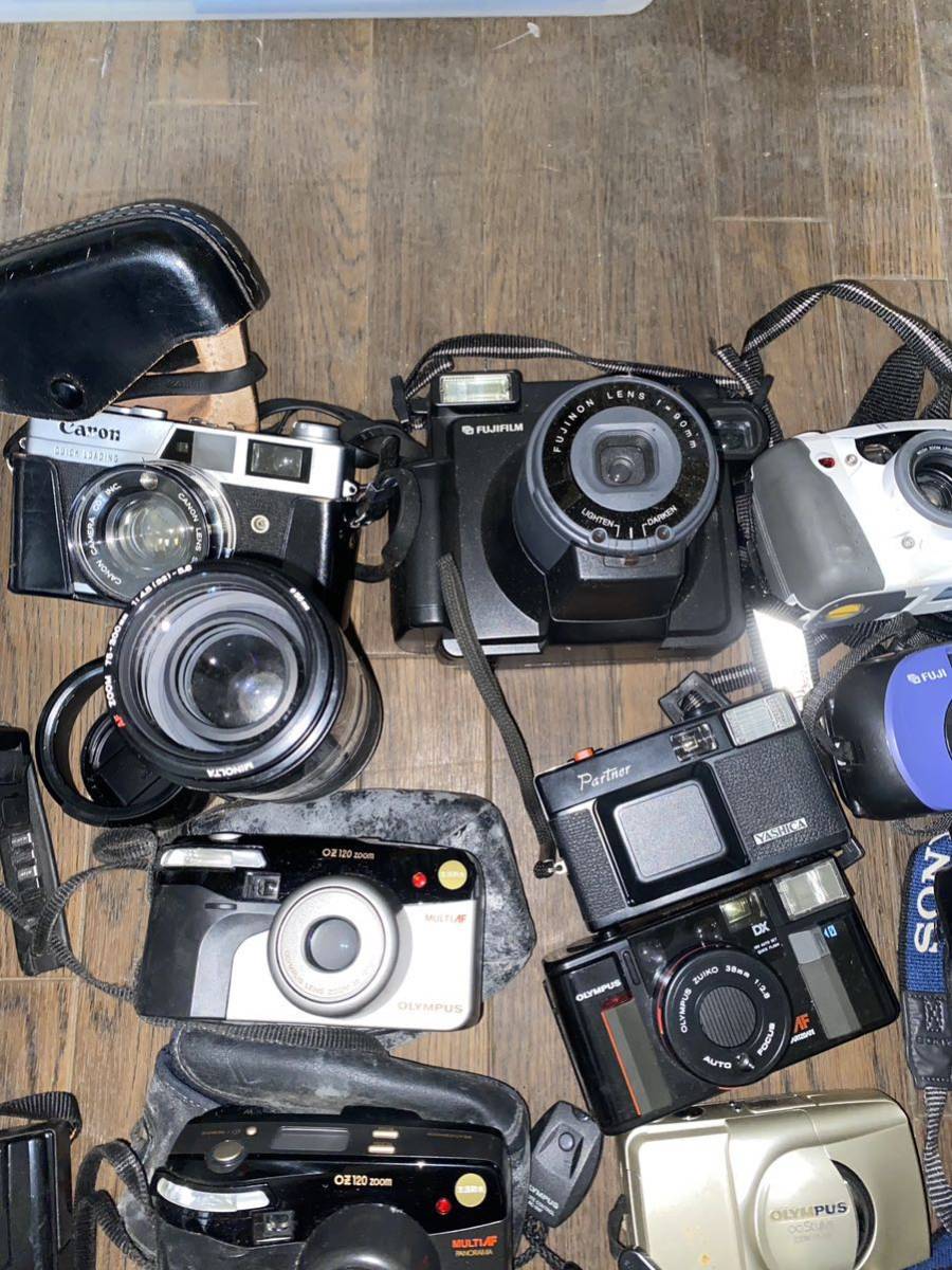 ④カメラ レンズ 大量まとめ売り Canon PENTAX OLYMPUS デジタルカメラ等_画像4