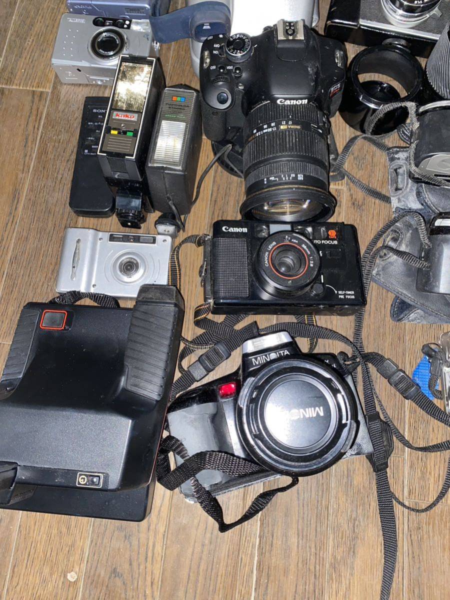 ④カメラ レンズ 大量まとめ売り Canon PENTAX OLYMPUS デジタルカメラ等_画像3