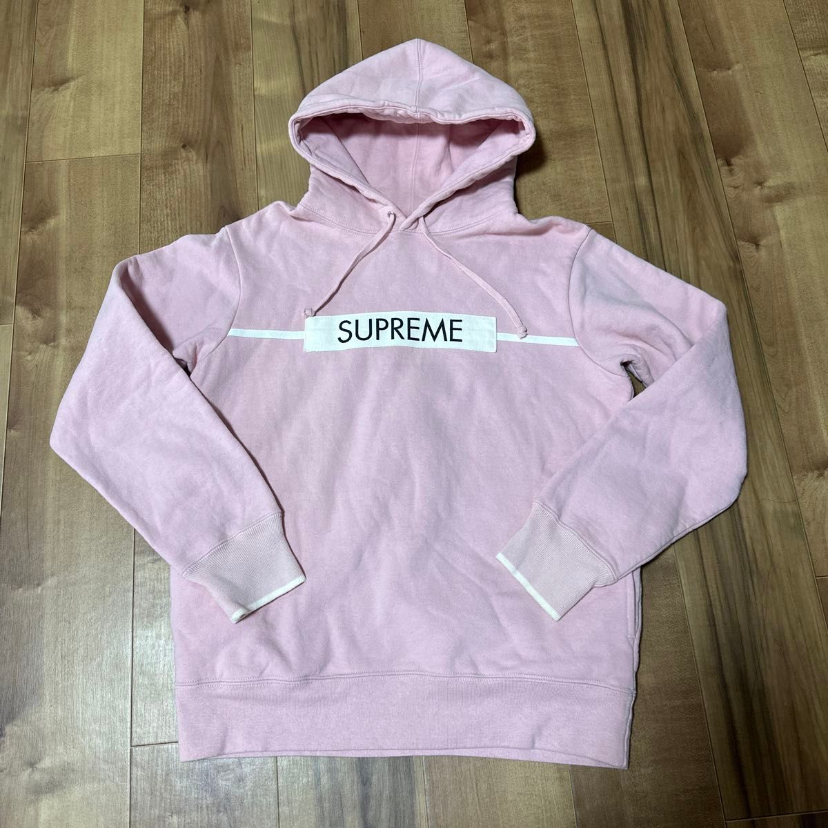 supreme 17ss ChestTwill Tape HoodedSweat／M｜Yahoo!フリマ（旧