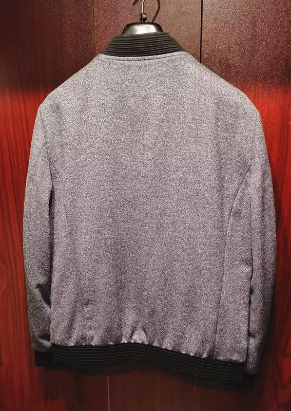 最高峰*定価20万◆イタリア*ローマ発*ROBERT CAVANI/ロベルトカバーニ*最上級バージン‐ウール・100% virgin wool・紳士ジャケット*50/XL灰_画像8