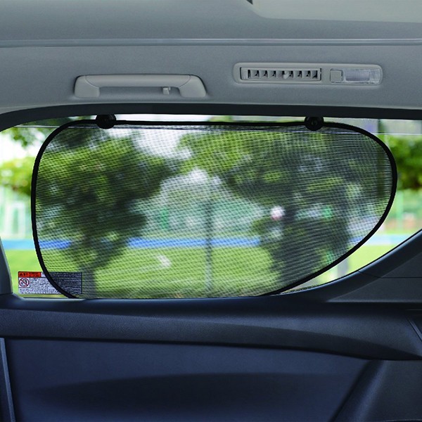 カーサンシェード 車用 サイドガラス サンシェイド シェード 窓枠形状 2枚セット メルテック CP-52_画像2