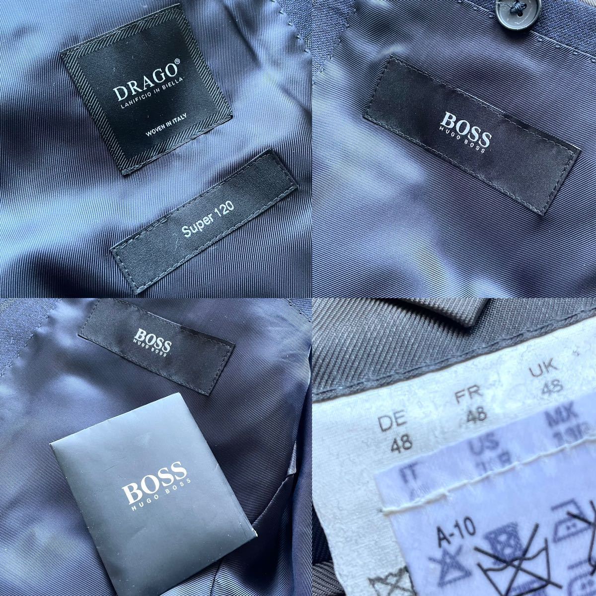 超美品 HUGO BOSS ヒューゴボス DRAGO生地 ドラゴ SUPER120's 超美品 HUGO BOSS ヒューゴボス DRAGO生地 ドラゴ SUPER120's