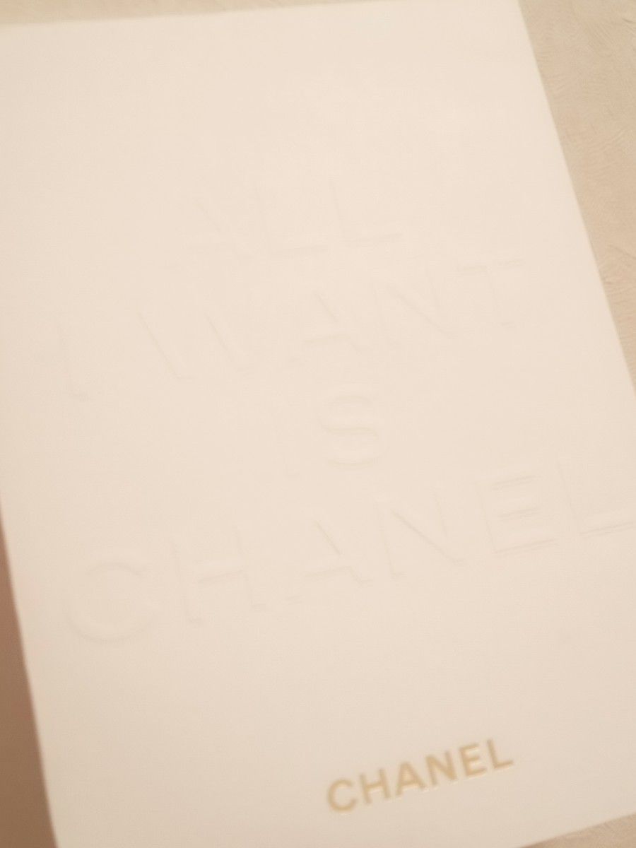 入手困難 激レア CHANEL シャネル キーホルダー カタログ カード 入手困難 激レア CHANEL シャネル キーホルダー カタログ カード