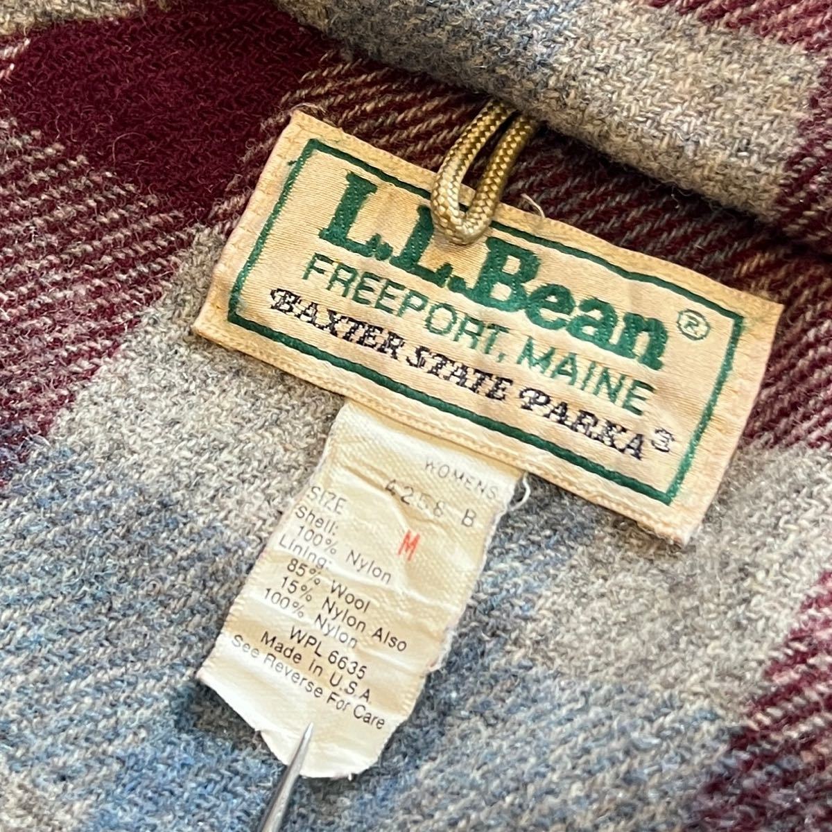 USA製】80s L.L.Bean エルエルビーン ナイロン マウンテン USA製】80s L.L.Bean エルエルビーン ナイロン マウンテン
