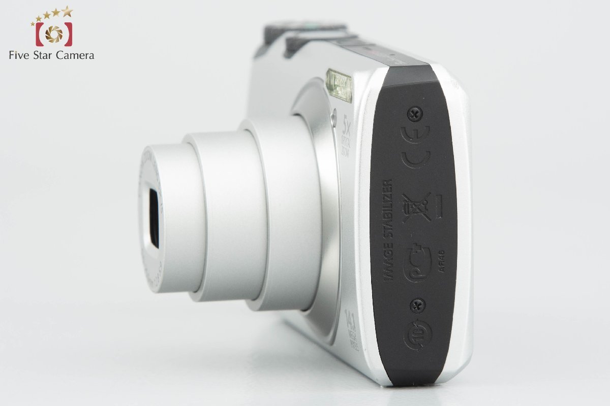 １円出品 Canon キヤノン PowerShot A3200 IS シルバー コンパクトデジタルカメラ【オークション開催中】_画像6