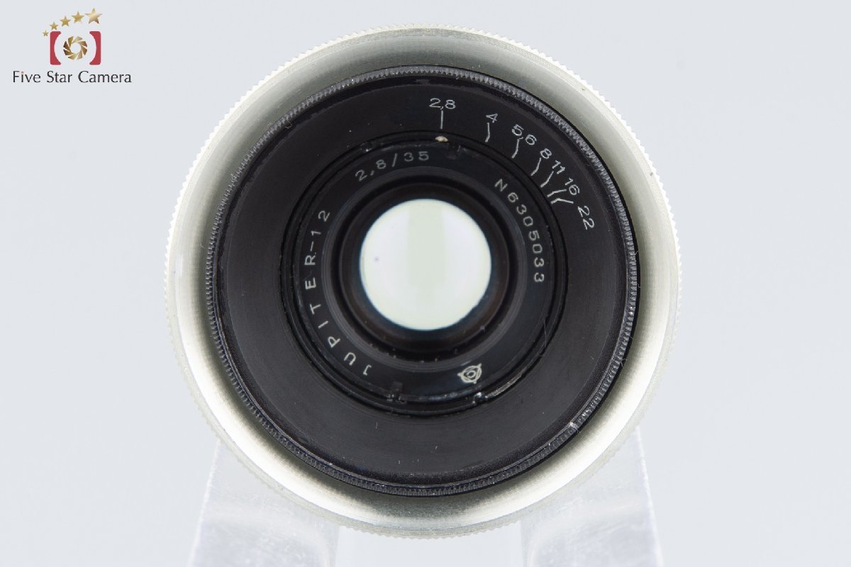 【中古】Jupiter-12 ジュピター 35mm f/2.8 L39スクリューマウント_画像7