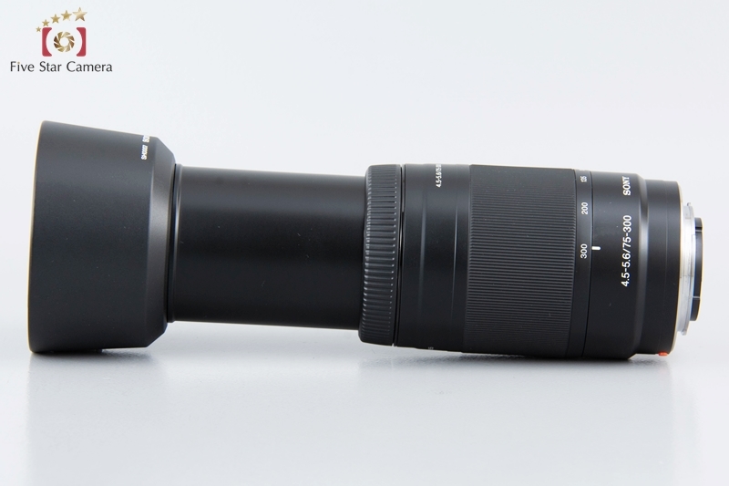 【中古】SONY ソニー 75-300mm f/4.5-5.6 MACRO SAL75300_画像9