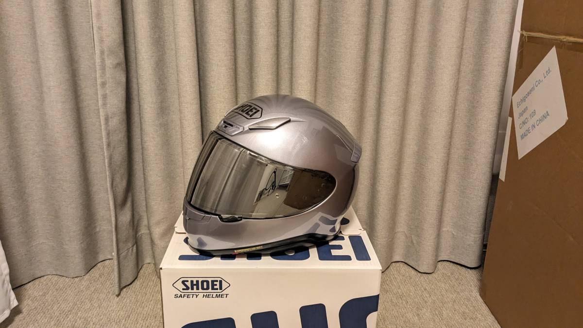 SHOEI Z-7 Lサイズ パールグレーメタリック_画像2