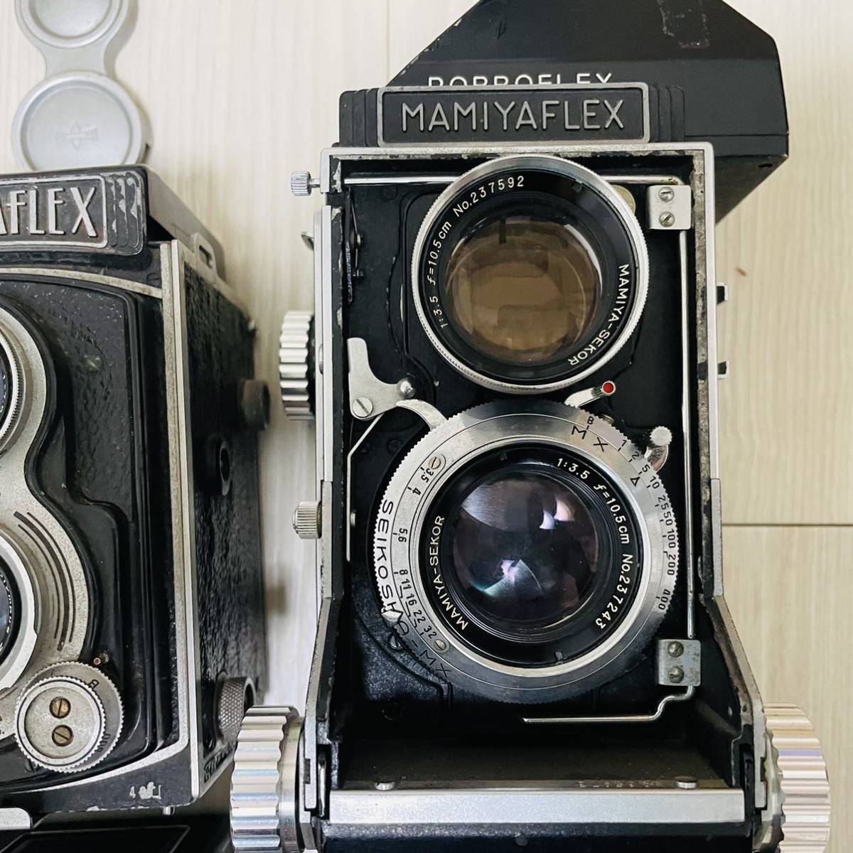 カメラ まとめ セット フィルムカメラ 二眼カメラ 6点 動作未確認　RICOHFLEX Yashicaflex MAMIYAFLEX_画像4