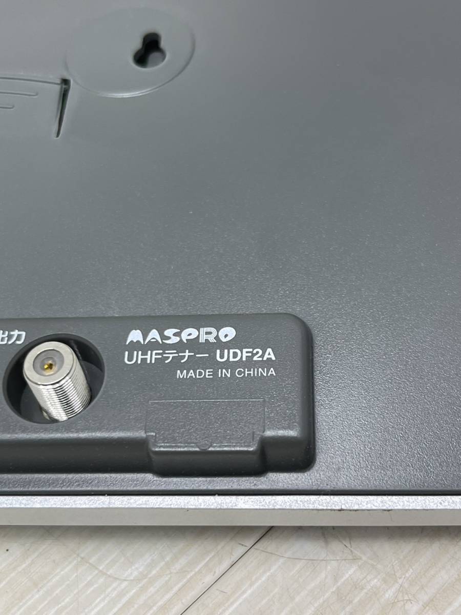 送料無料S82019 MASPRO 簡易型 UHF卓上アンテナ 家庭用 UDF2A_画像2
