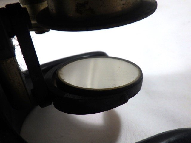 #371: antique E.Leitz Wetzlar microscope brass made box attaching #