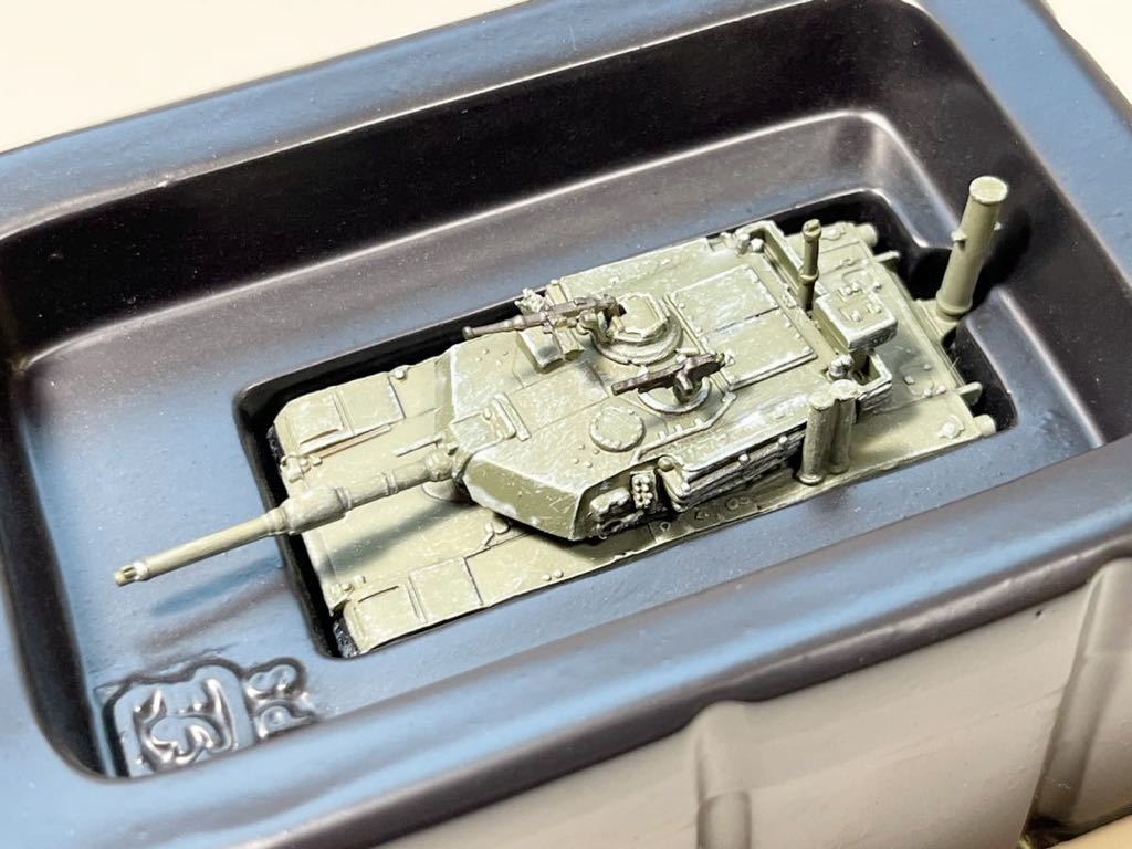 1/144 CAN.DO DOYUSHA 童友社 マイクロアーマー 第7弾 USMC M1A1HA エイブラムス 戦車 アメリカ海兵隊 第2戦車大隊 エジプト砂漠仕様の画像1